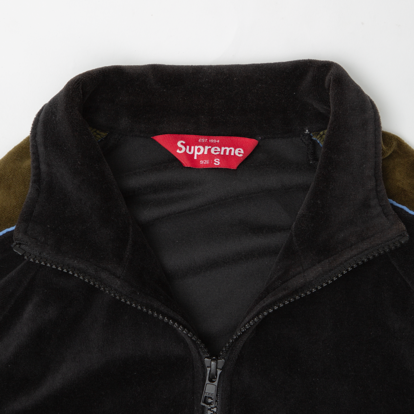 Supreme Velour Tracksuit (Black/Green) - S