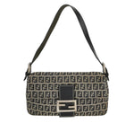Fendi Baguette 1997 Zucca Jacquard Shoulder Bag
