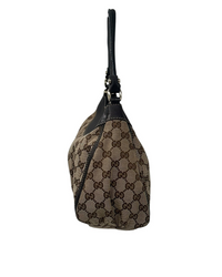 Gucci D Ring Abbey Shoulder Bag - Brown Canvas
