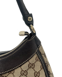 Gucci D Ring Abbey Shoulder Bag - Brown Canvas