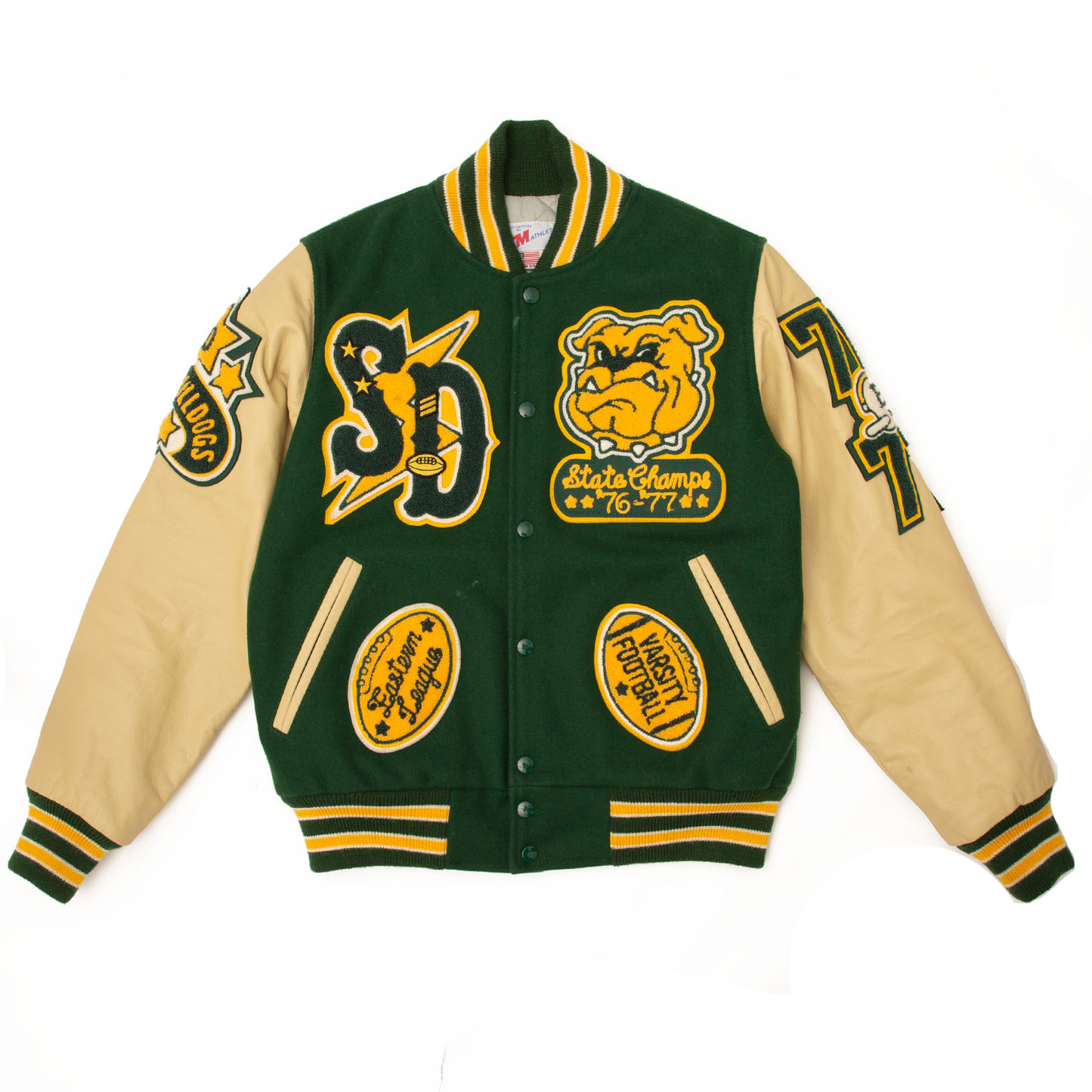 Vintage TM Athletics San Diego Bull Dogs Varsity - S