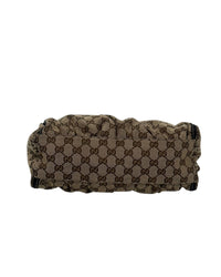 Gucci D Ring Abbey Shoulder Bag - Brown Canvas