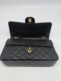 Chanel Caviar Leather Flap Bag 24k – Black