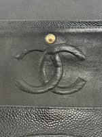 Chanel Caviar Leather Flap Bag 24k – Black