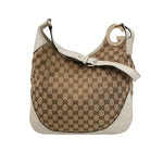 Gucci Monogram Medium Charlotte Hobo Off White