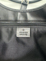 Gucci Jackie GG Canvas Shoulder Bag – Black