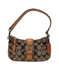 Coach Soho Signature Canvas Buckle Shoulder Bag