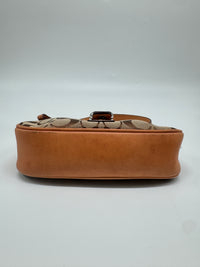 Coach Soho Signature Canvas Buckle Shoulder Bag