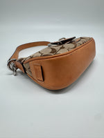 Coach Soho Signature Canvas Buckle Shoulder Bag