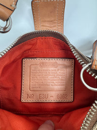 Coach Soho Signature Canvas Buckle Shoulder Bag