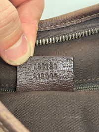 Gucci GG Canvas Abbey D-Ring Hobo Shoulder Bag – Brown