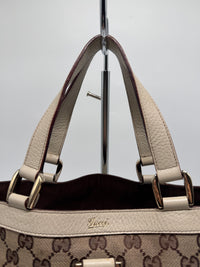 Gucci GG Canvas Abbey Tote (Medium)