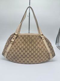 Gucci GG Canvas Abbey Tote Bag – Beige