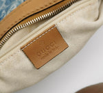 Gucci Sukey Denim GG Monogram Shoulder Bag