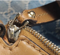 Gucci Sukey Denim GG Monogram Shoulder Bag