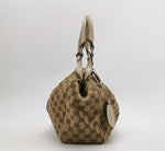 Gucci Sukey GG Monogram Canvas Shoulder Bag – Beige