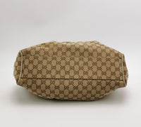 Gucci Sukey GG Monogram Canvas Shoulder Bag – Beige