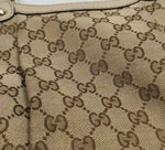Gucci Sukey GG Monogram Canvas Shoulder Bag – Beige