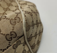 Gucci Sukey GG Monogram Canvas Shoulder Bag – Beige