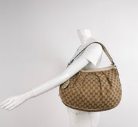 Gucci Sukey GG Monogram Canvas Shoulder Bag – Beige (Large)