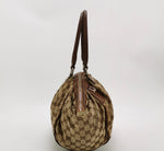 Gucci Sukey GG Monogram Canvas Shoulder Bag – Beige
