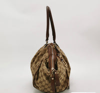 Gucci Sukey GG Monogram Canvas Shoulder Bag – Beige