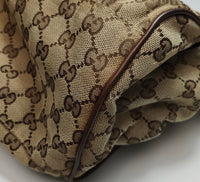 Gucci Sukey GG Monogram Canvas Shoulder Bag – Beige