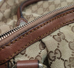 Gucci Sukey GG Monogram Canvas Shoulder Bag – Beige
