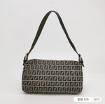 Fendi Baguette 1997 Zucca Jacquard Shoulder Bag