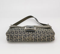 Fendi Baguette 1997 Zucca Jacquard Shoulder Bag