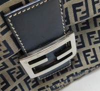 Fendi Baguette 1997 Zucca Jacquard Shoulder Bag