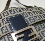 Fendi Baguette 1997 Zucca Jacquard Shoulder Bag