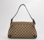 Gucci GG Canvas Horsebit Shoulder Bag