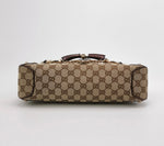 Gucci GG Canvas Horsebit Shoulder Bag