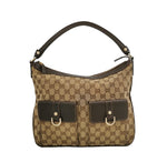 Gucci Abbey Pocket Canvas Shoulder Bag