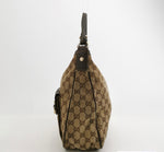 Gucci Abbey Pocket Canvas Shoulder Bag