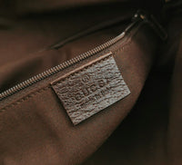 Gucci Abbey Pocket Canvas Shoulder Bag