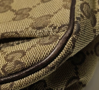 Gucci Abbey Pocket Canvas Shoulder Bag