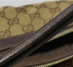 Gucci Abbey Pocket Canvas Shoulder Bag