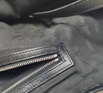 Gucci GG Monogram Canvas Tote – Black Leather Trim