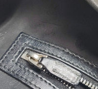 Gucci GG Monogram Canvas Tote – Black Leather Trim