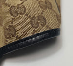 Gucci GG Monogram Canvas Tote – Black Leather Trim