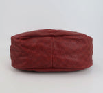 Gucci Charlotte GG Embossed Leather Tote – Burgundy