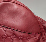 Gucci Charlotte GG Embossed Leather Tote – Burgundy