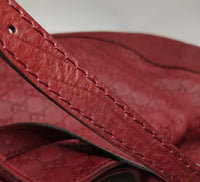 Gucci Charlotte GG Embossed Leather Tote – Burgundy