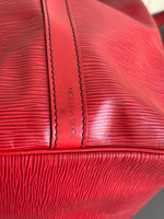 Louis Vuitton Noé GM Epi Leather Shoulder Bag – Red