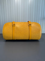 Louis Vuitton Epi Papillon 30 with Mini Pochette – Yellow