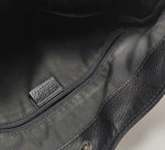 Gucci GG Monogram Canvas Shoulder Bag – Black Leather Trim