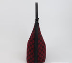 Gucci GG Monogram Canvas Shoulder Bag – Red