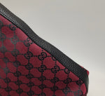 Gucci GG Monogram Canvas Shoulder Bag – Red